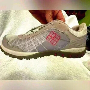 Columbia Gray and Pink Athletic Shoes
